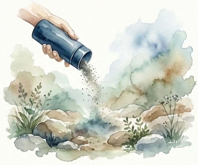 Inland Ash Scattering